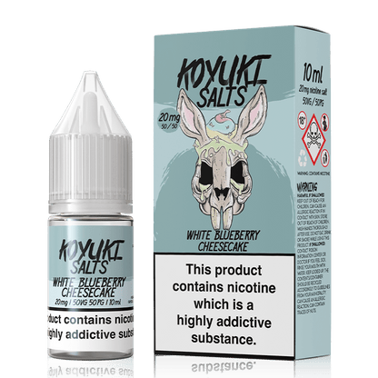 Koyuki Nic Salt | £1 - Avalanche Vapes White Blueberry Cheescake10mg