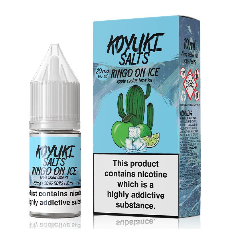 Koyuki Nic Salt | £1 - Avalanche Vapes Peach Mango Crumble10mg