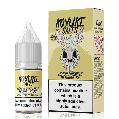 Koyuki Nic Salt | £1 - Avalanche Vapes Lemon Pineapple Merangue Pie10mg
