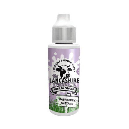 Lancashire Creamery Farm Shop 70/30 | 100ml + 2 Nics | £10 - Avalanche Vapes RASPBERRY CUSTARD