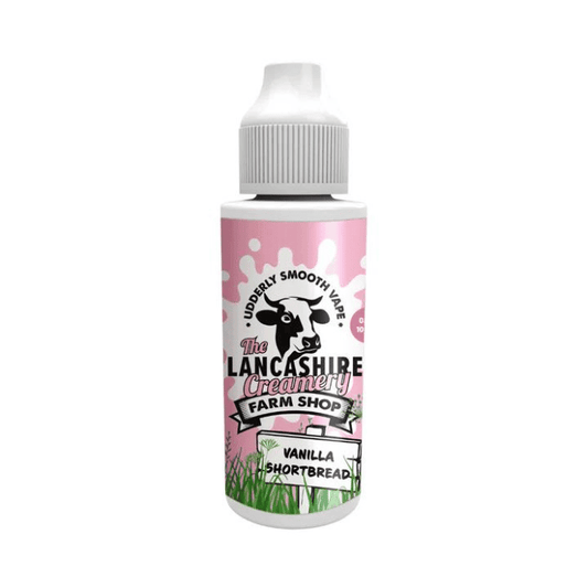 Lancashire Creamery Farm Shop 70/30 | 100ml + 2 Nics | £10 - Avalanche Vapes VANILLA SHORTBREAD