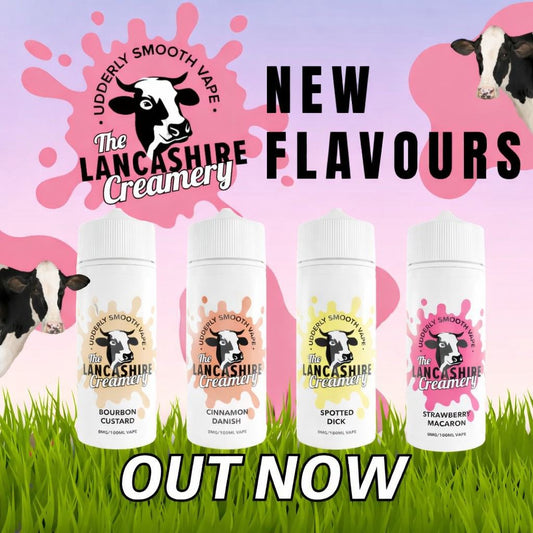 Lancashire Ice Creamery 70/30 | 100ml + 2 Nics | £10 - Avalanche Vapes Bourbon Custard