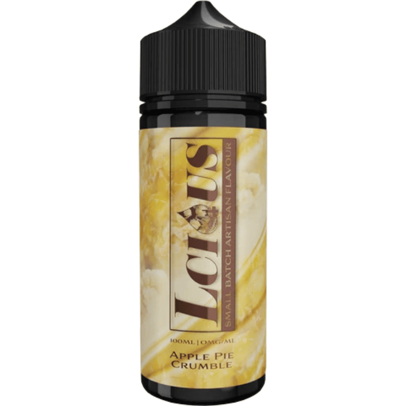 Lcious 70/30 | 100ml + 2 Nics | £10 - Avalanche Vapes Apple Pie Crumble