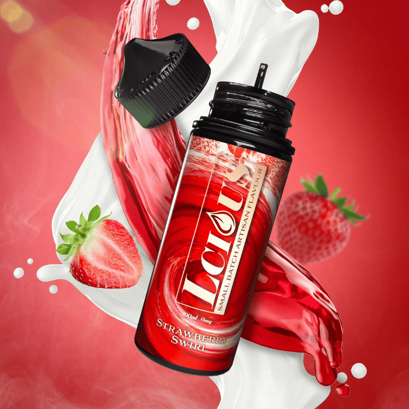 Lcious 70/30 | 100ml + 2 Nics | £10 - Avalanche Vapes Raspberry White Chocolate Cheesecake