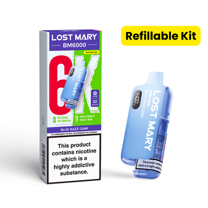 Lost Mary BM6000 Prefilled Kit | £7 - Avalanche Vapes Acai Berry BlueberryKIT