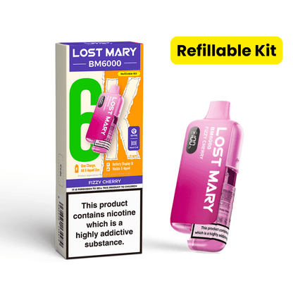 Lost Mary BM6000 Prefilled Kit | £7 - Avalanche Vapes Fizzy CherryKIT
