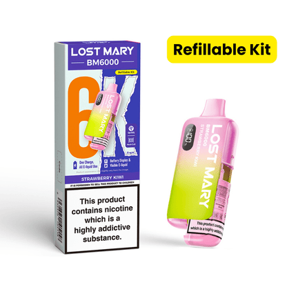 Lost Mary BM6000 Prefilled Kit | £7 - Avalanche Vapes Strawberry KiwiKIT