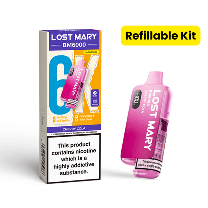 Lost Mary BM6000 Prefilled Kit | £7 - Avalanche Vapes Cherry ColaKIT