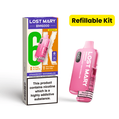 Lost Mary BM6000 Prefilled Kit | £7 - Avalanche Vapes Strawberry WatermelonKIT