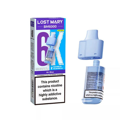 Lost Mary BM6000 Prefilled Pods | £5 - Avalanche VapesBlackcurrant LemonadePODS