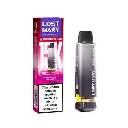 Lost Mary Nera 15K Pods | £6 - Avalanche Vapes Blueberry Cherry BlackberryPODS