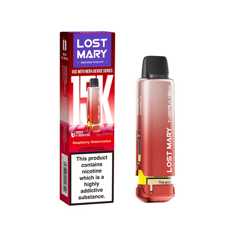 Lost Mary Nera 15K Pods | £6 - Avalanche Vapes Raspberry WatermelonPODS
