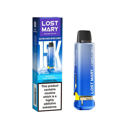 Lost Mary Nera 15K Pods | £6 - Avalanche Vapes Blueberry Raspberry IcePODS