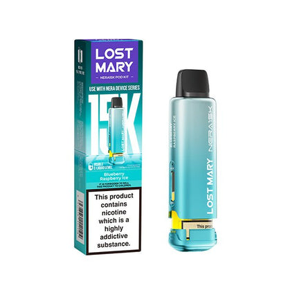 Lost Mary Nera 15K Pods | £6 - Avalanche Vapes Blueberry Raspberry IcePODS