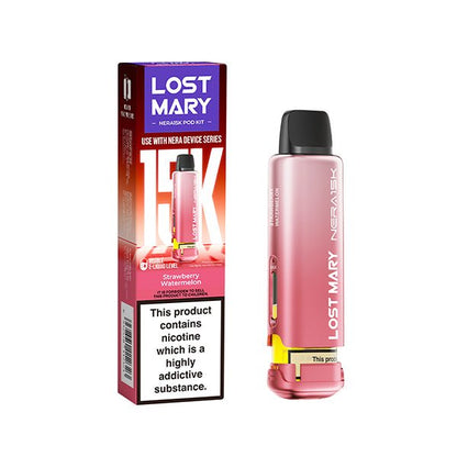 Lost Mary Nera 15K Pods | £6 - Avalanche Vapes Blueberry Raspberry IcePODS