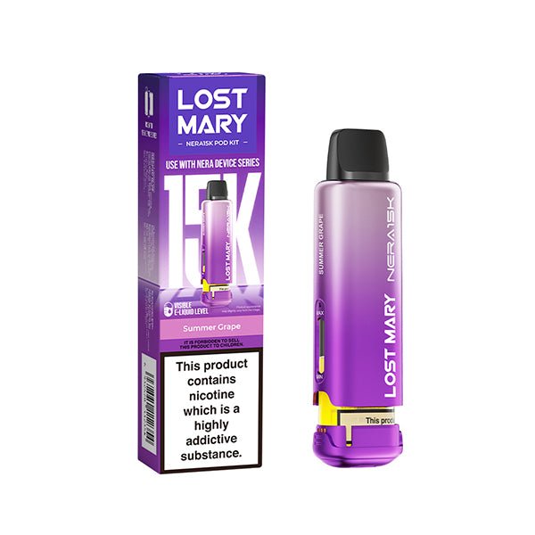 Lost Mary Nera 15K Pods | £6 - Avalanche Vapes Blueberry Raspberry IcePODS