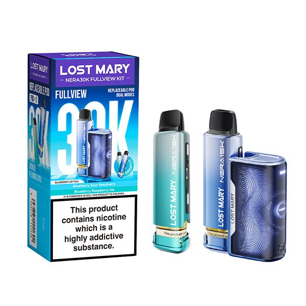 Lost Mary Nera 30K Prefilled Kit | £10 - Avalanche Vapes Berry EditionKIT