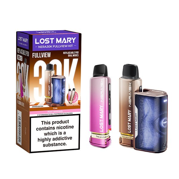 Lost Mary Nera 30K Prefilled Kit | £10 - Avalanche Vapes Berry EditionKIT