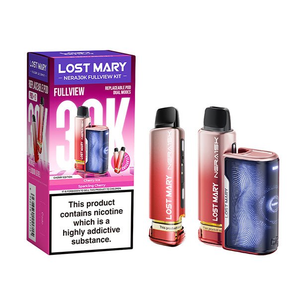 Lost Mary Nera 30K Prefilled Kit | £10 - Avalanche Vapes Berry EditionKIT