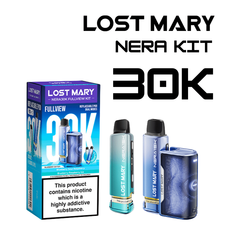 Lost Mary Nera 30K Prefilled Kit | £10 - Avalanche Vapes Berry EditionKIT