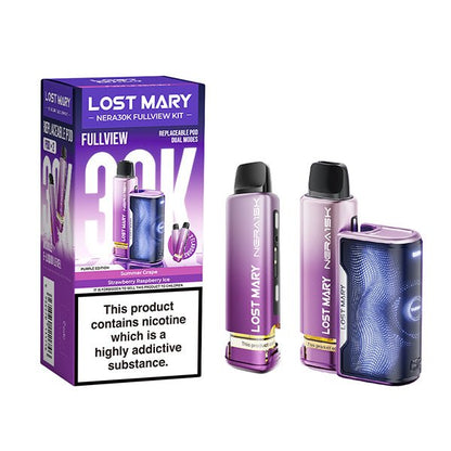 Lost Mary Nera 30K Prefilled Kit | £10 - Avalanche Vapes Berry EditionKIT