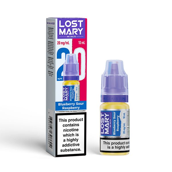 Lost Mary Nic Salt | From £1 - Avalanche Vapes Blueberry Sour Raspberry10mg