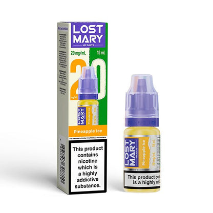 Lost Mary Nic Salt | From £1 - Avalanche Vapes Pineapple Ice10mg