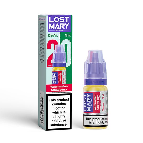 Lost Mary Nic Salt | From £1 - Avalanche Vapes Watermelon Strawberry10mg