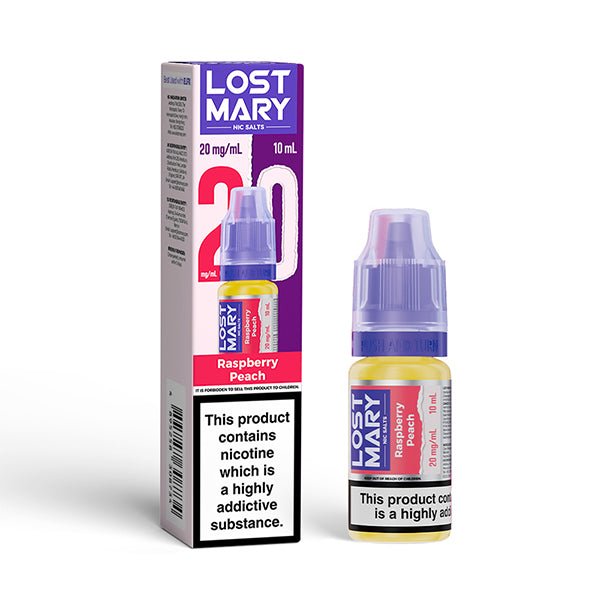 Lost Mary Nic Salt | From £1 - Avalanche Vapes Raspberry Peach10mg