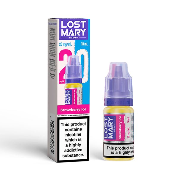 Lost Mary Nic Salt | From £1 - Avalanche Vapes Strawberry Ice10mg