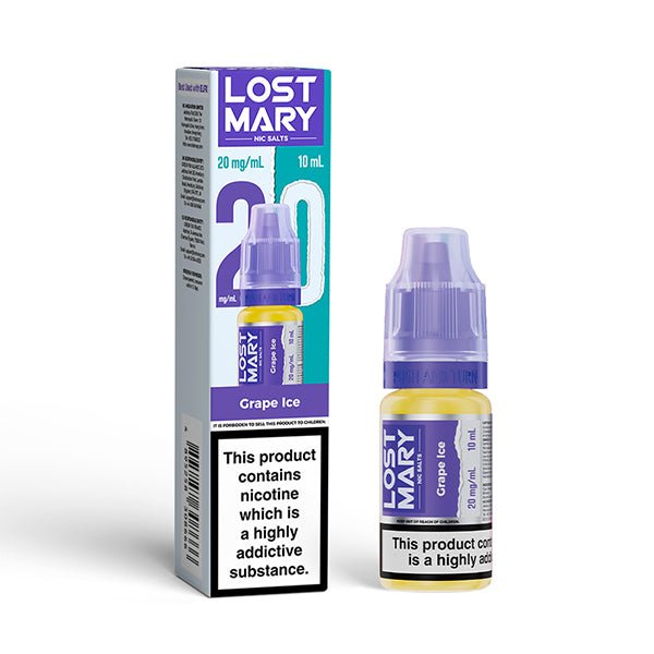 Lost Mary Nic Salt | From £1 - Avalanche Vapes Grape Ice10mg