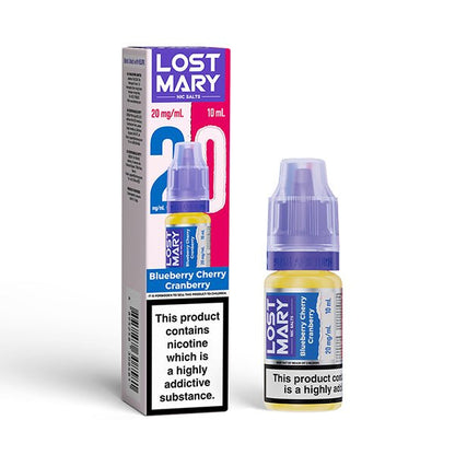 Lost Mary Nic Salt | From £1 - Avalanche Vapes Blueberry Cherry Cranberry10mg