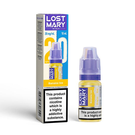 Lost Mary Nic Salt | From £1 - Avalanche Vapes Banana Ice10mg