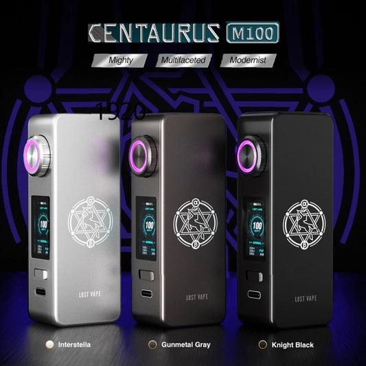 Lost Vape Centaurus M100 Mod | £23 - Avalanche Vapes Galaxy Beige