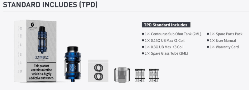 lost vape centaurus tank Lost Vape Centaurus Sub Ohm Tank