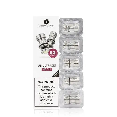 Lost Vape UB Ultra Coils | £10 - Avalanche Vapes M6 0.3Ω