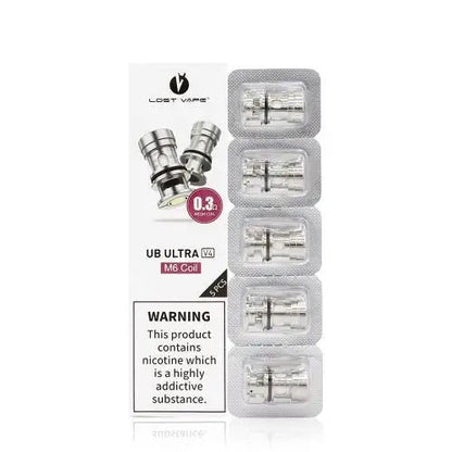Lost Vape UB Ultra Coils | £10 - Avalanche Vapes M6 0.3Ω
