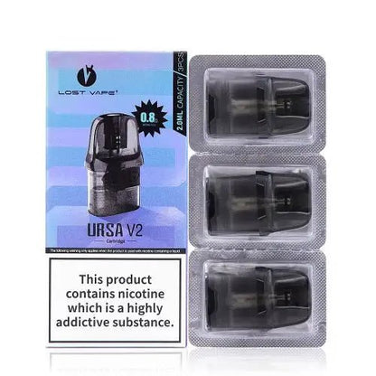 Lost Vape Ursa Nano Pods | £9 - Avalanche Vapes V2 0.8 Ω