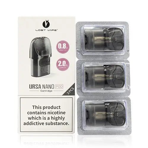 Lost Vape Ursa Nano Pods | £9 - Avalanche Vapes 1.0 Ω