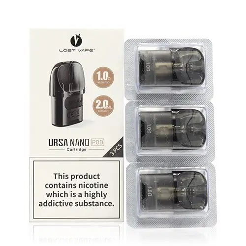 Lost Vape Ursa Nano Pods | £9 - Avalanche Vapes 1.0 Ω