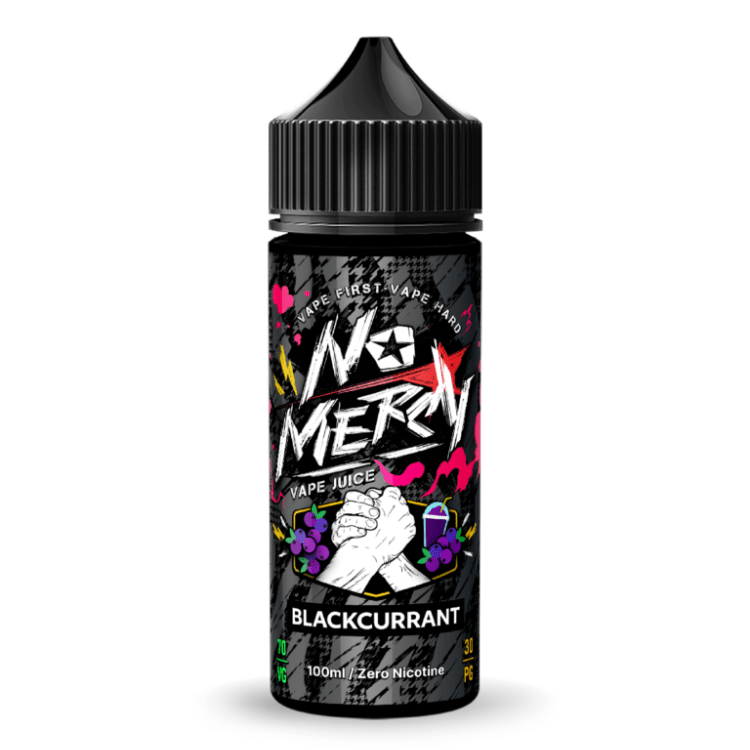No Mercy 70/30 | 100ml + 2 Nics | £5 - Avalanche Vapes Blackcurrant