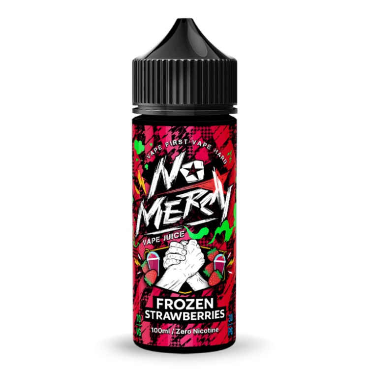 No Mercy 70/30 | 100ml + 2 Nics | £5 - Avalanche Vapes Frozen Strawberry