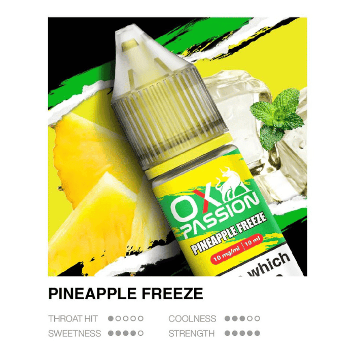 Ox Passion Nic Salt | From £1 - Avalanche Vapes Berries Burst10mg