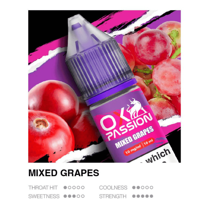 Ox Passion Nic Salt | From £1 - Avalanche Vapes Berries Burst10mg