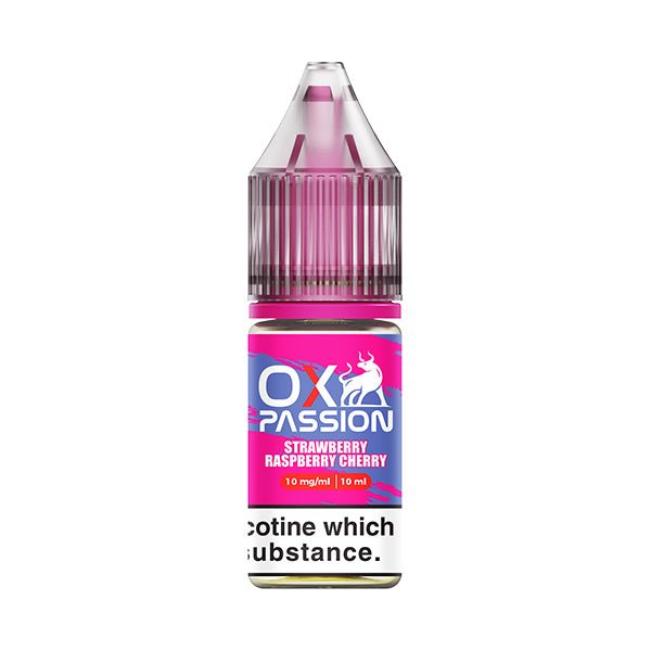 Ox Passion Nic Salt | From £1 - Avalanche Vapes Strawberry Rasberry Cherry10mg