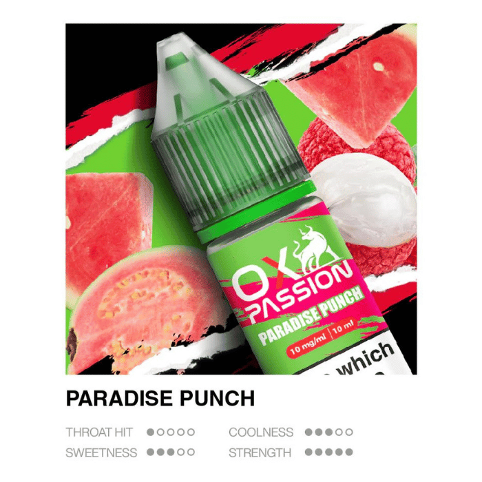 Ox Passion Nic Salt | From £1 - Avalanche Vapes Berries Burst10mg