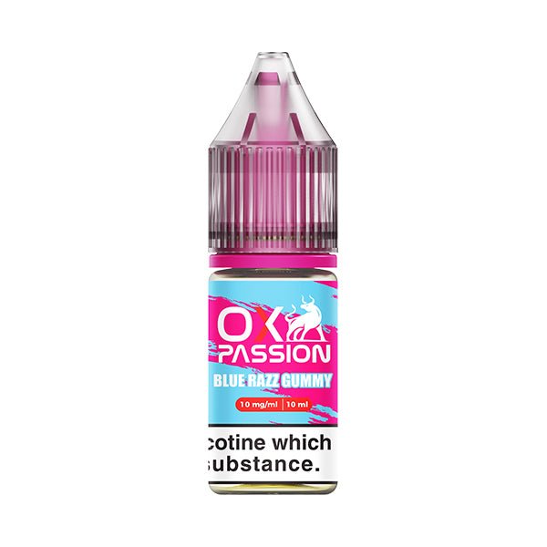 Ox Passion Nic Salt | From £1 - Avalanche Vapes Blue Razz Gummy10mg