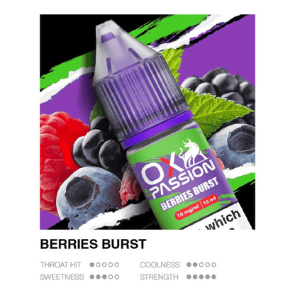 Ox Passion Nic Salt | From £1 - Avalanche Vapes Berries Burst10mg
