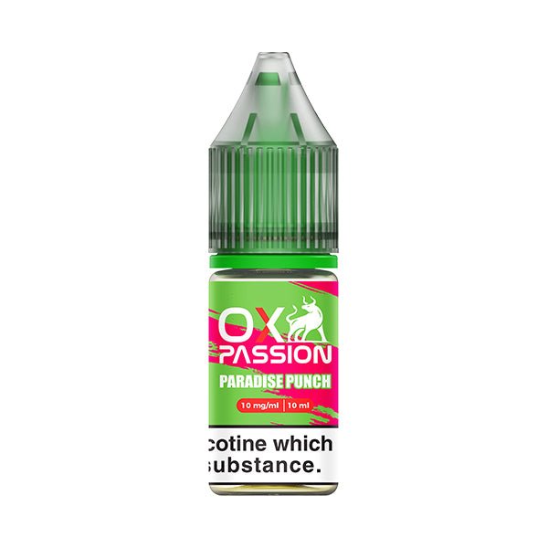 Ox Passion Nic Salt | From £1 - Avalanche Vapes Paradise Punch10mg