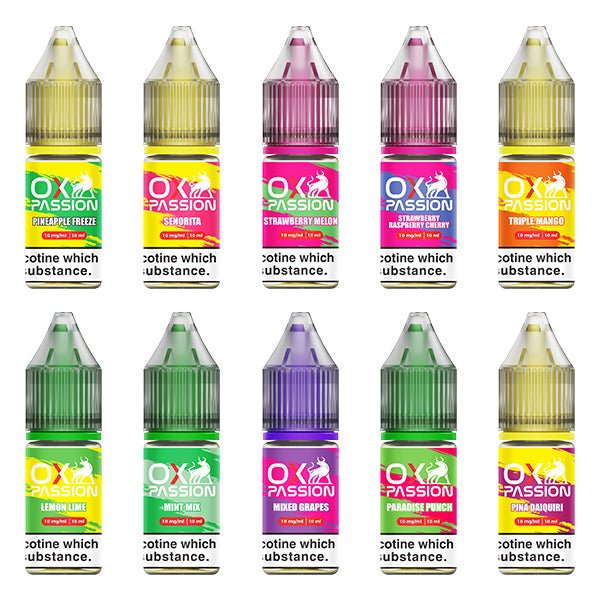 Ox Passion Nic Salt | From £1 - Avalanche Vapes Berries Burst10mg